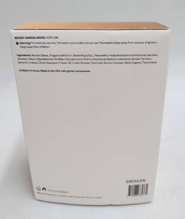 Dossier Body Perfume - Woody Sandalwood - 50ml