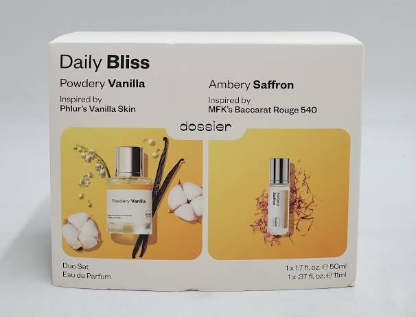 Dossier Daily Bliss Perfume Duo Set - 2pc