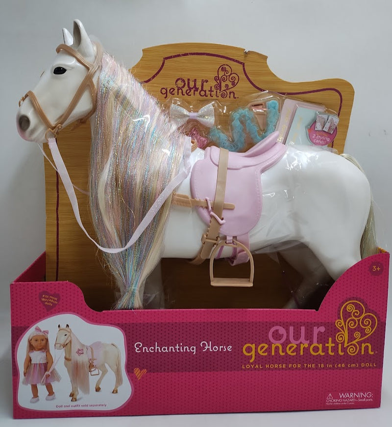 Our Generation Enchanting Horse & Hair Play Accessory Set for Dolls SEE DETAILS