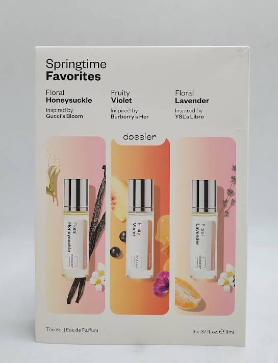 Dossier Springtime Perfume Trio Set - 3pc