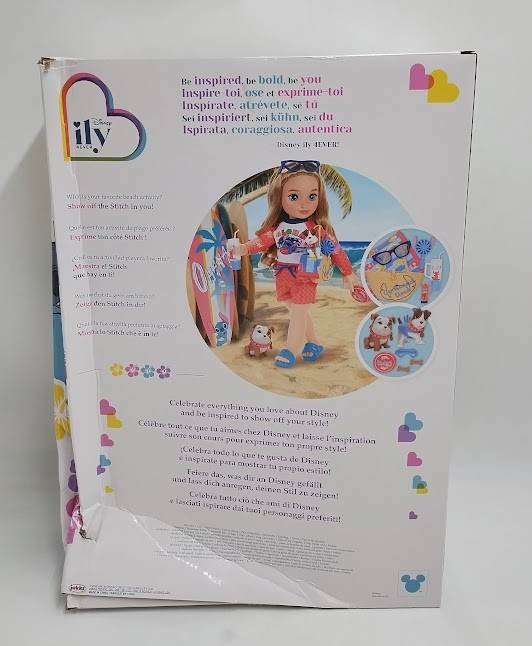 Disney ILY 4EVER Stitch Inspired 18" Doll and Beach Set SEE DETAILS