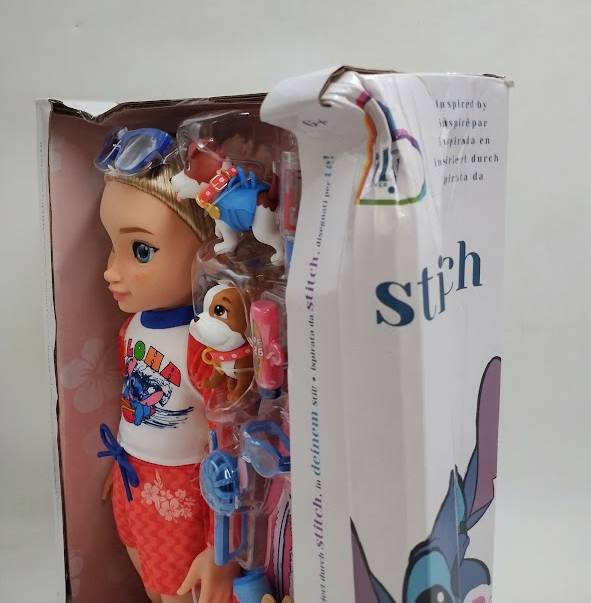 Disney ILY 4EVER Stitch Inspired 18" Doll and Beach Set SEE DETAILS