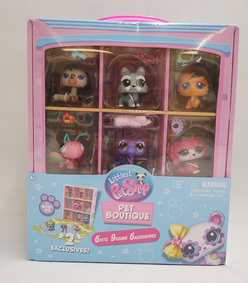 Littlest Pet Shop Pet Boutique - Collectible Figures Playset SEE DETAILS