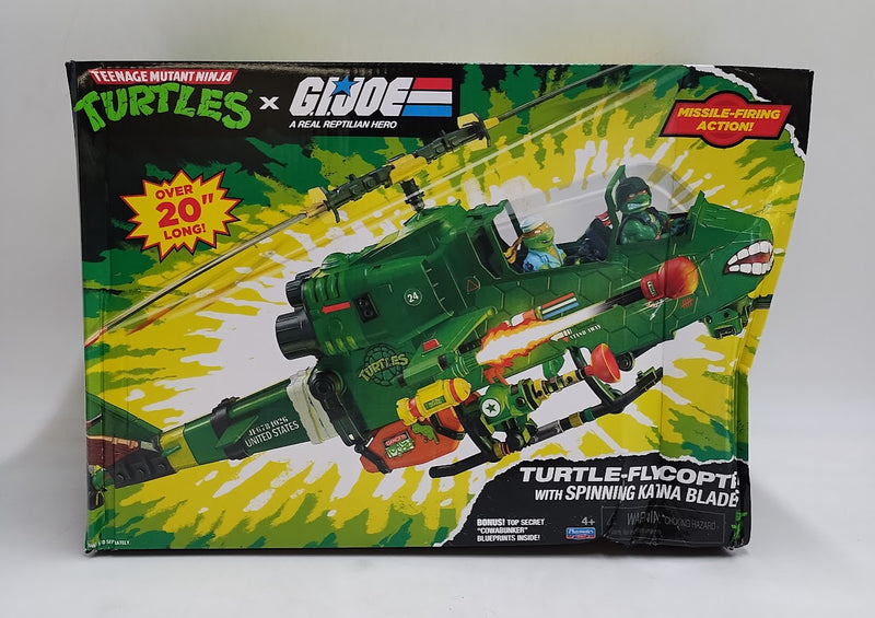 Teenage Mutant Ninja Turtles GI Joe Turtle Fly Copter SEE DETAILS