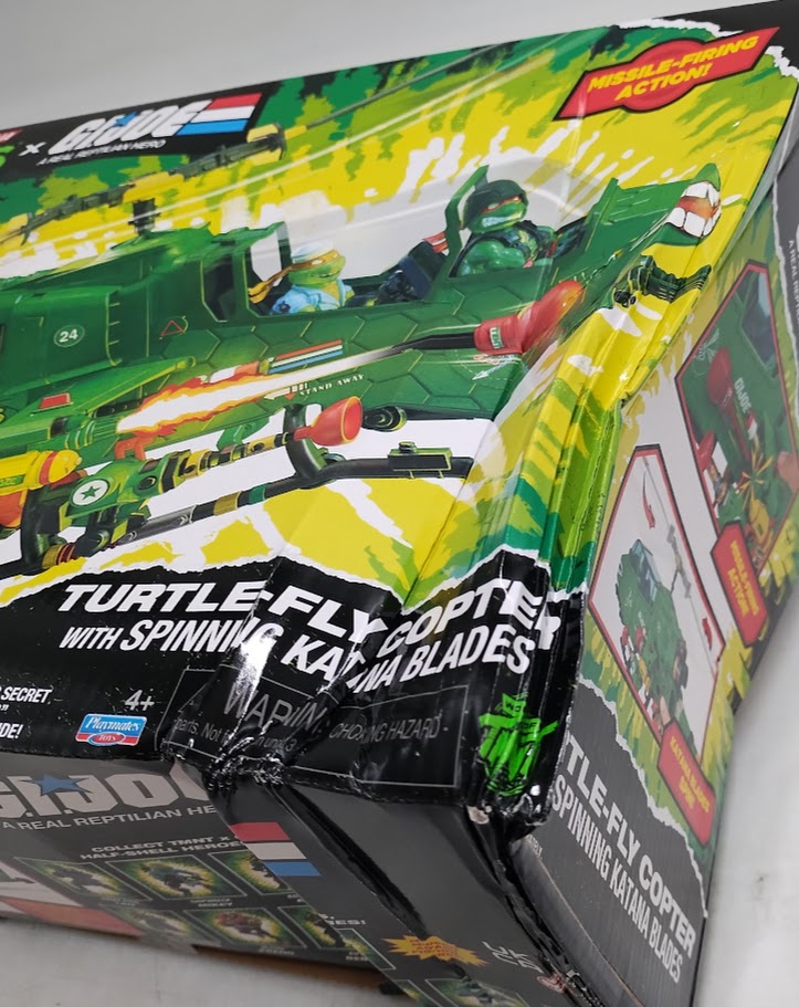 Teenage Mutant Ninja Turtles GI Joe Turtle Fly Copter SEE DETAILS