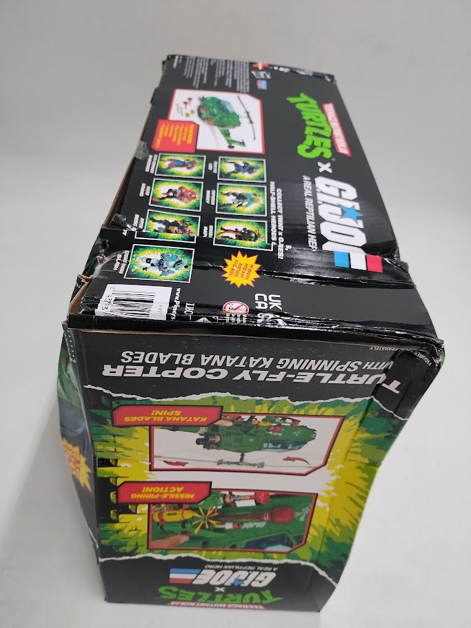 Teenage Mutant Ninja Turtles GI Joe Turtle Fly Copter SEE DETAILS