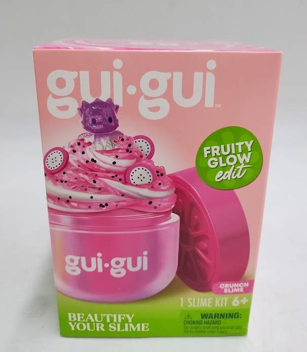 Gui Gui Beautify Your Slime Kit Fruity Glow Edit Crunch Slime