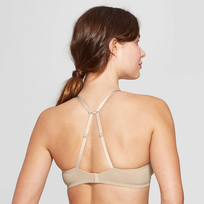 Women's Everyday Lightly Lined Demi T-Shirt Bra - Auden& Soft Beige 38DDD