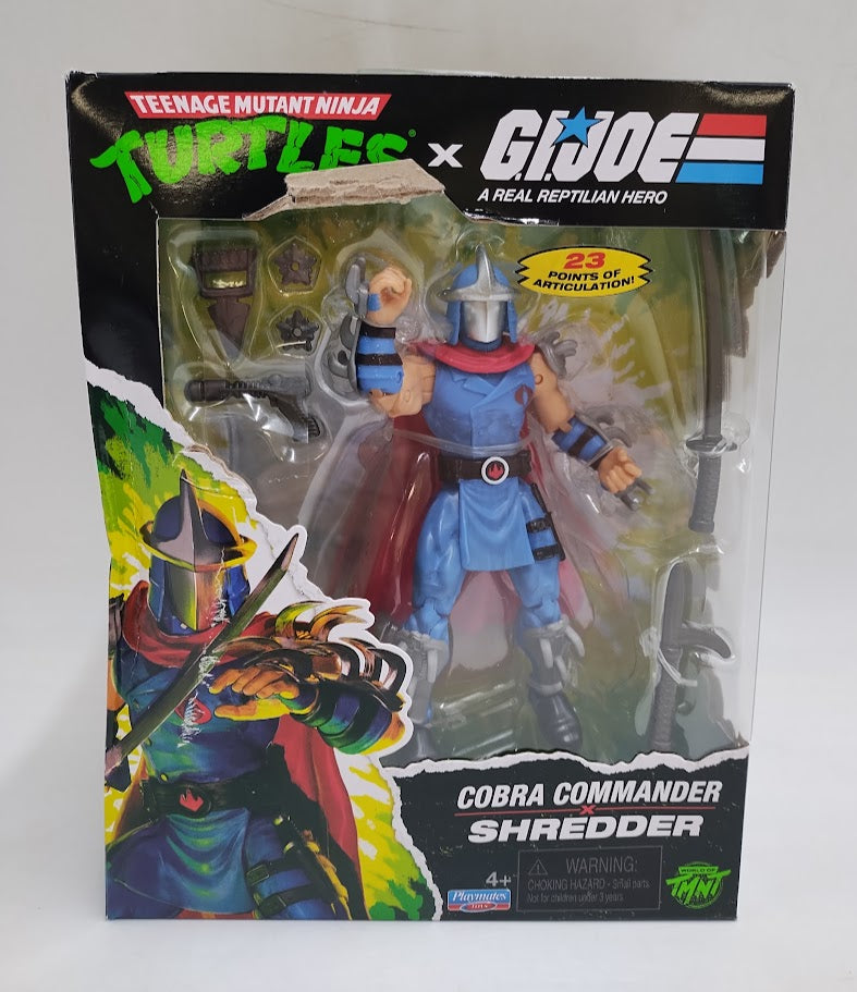 Teenage Mutant Ninja Turtles GI Joe Mashup Figure Shredder SEE DETAILS