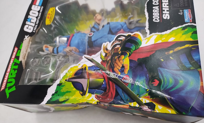 Teenage Mutant Ninja Turtles GI Joe Mashup Figure Shredder SEE DETAILS
