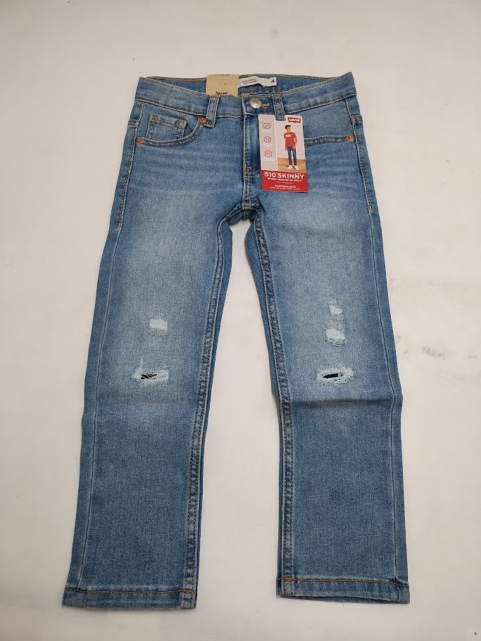 Levi's Boys' 510 Skinny Fit Everyday Performance Jeans - Blue 4