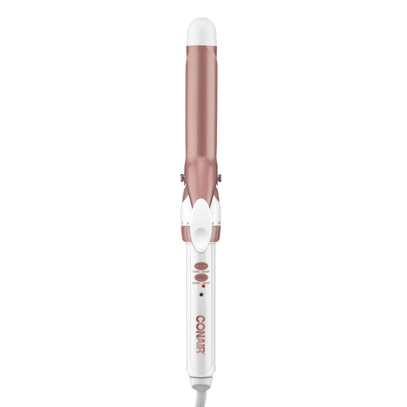 Conair Double Ceramic Curling Iron Rose Gold - 1 inch barrel