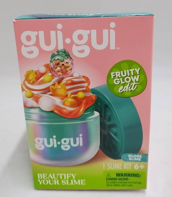 Gui Gui Beautify Your Slime Kit Fruity Glow Edit Gloss Slime