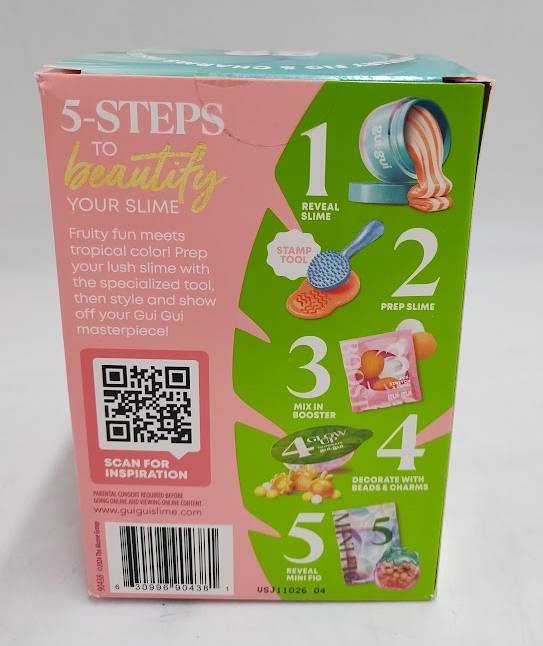Gui Gui Beautify Your Slime Kit Fruity Glow Edit Gloss Slime
