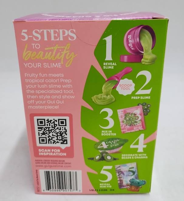 Gui Gui Beautify Your Slime Kit Fruity Glow Edit Jelli Slime