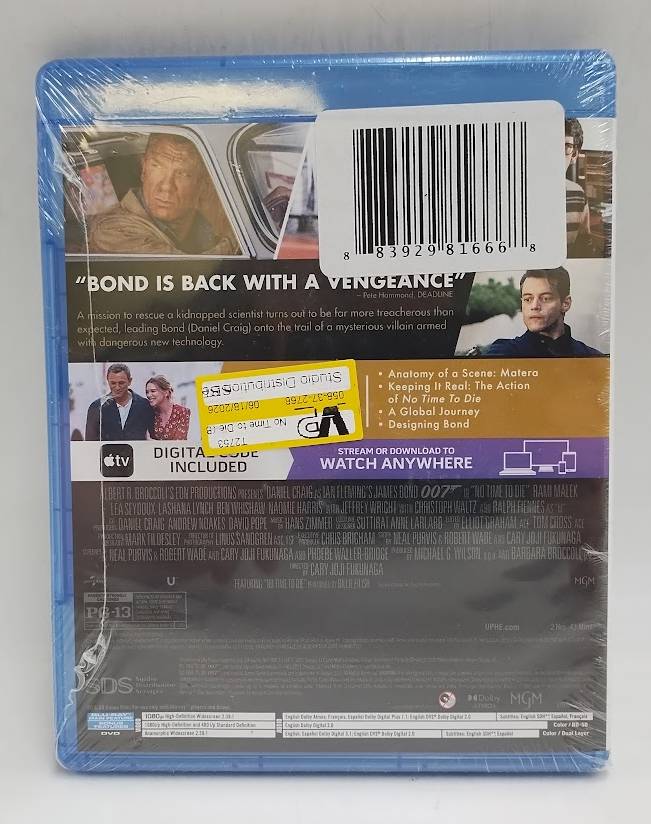 No Time to Die (Blu-ray) SEE DETAILS