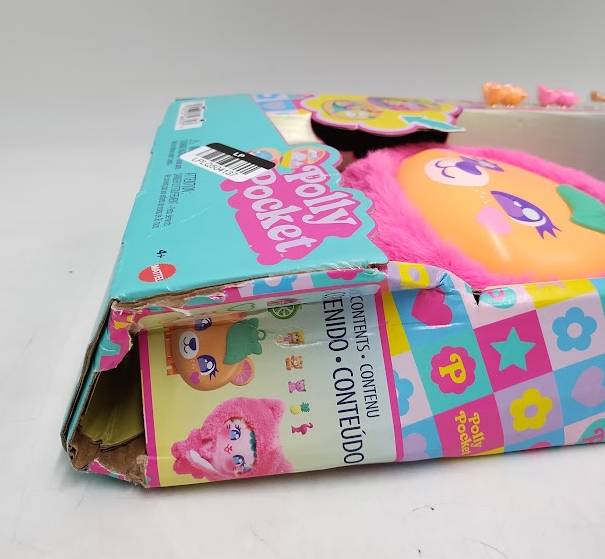 Polly Pocket Plushie Bear Compact, Doll & Keychain Playset SEE DETAILS