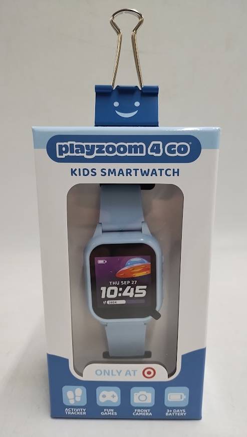 PlayZoom 4 Kids Smartwatch with Camera - Light Blue
