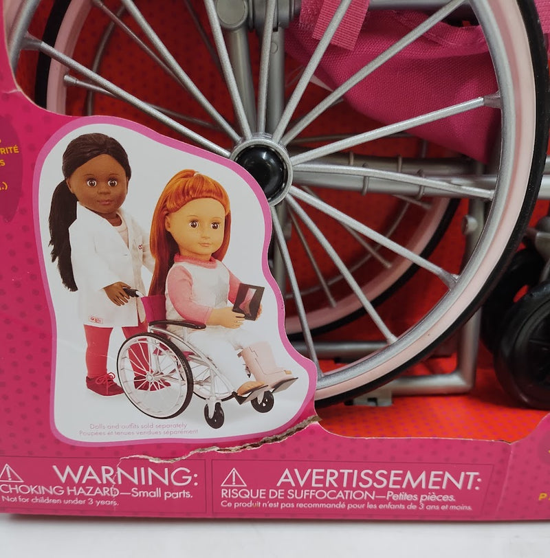 Our Generation Heals on Wheels Wheelchair Accessory Set SEE DETAILS