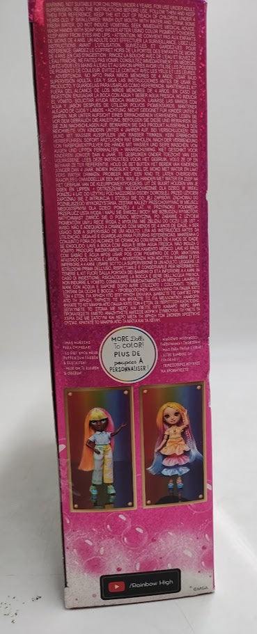 Rainbow High Watercolor & Create Fashion DIY Doll SEE DETAILS