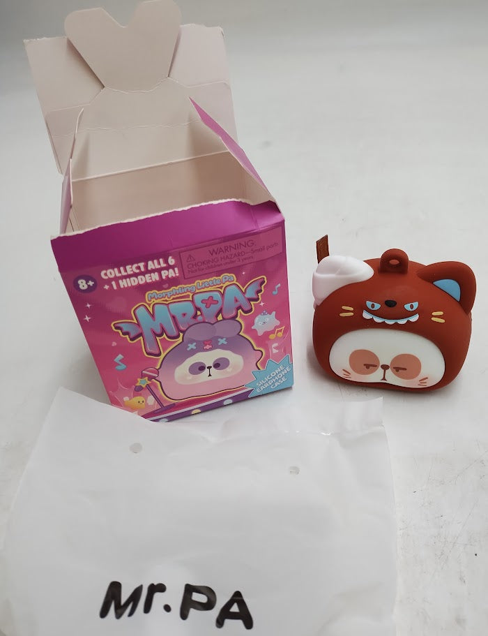 Mr.Pa Morphling Little Pa Series Silicone WILDCAT for Wireless Earbuds Blind Box Collectible SEE DETAILS