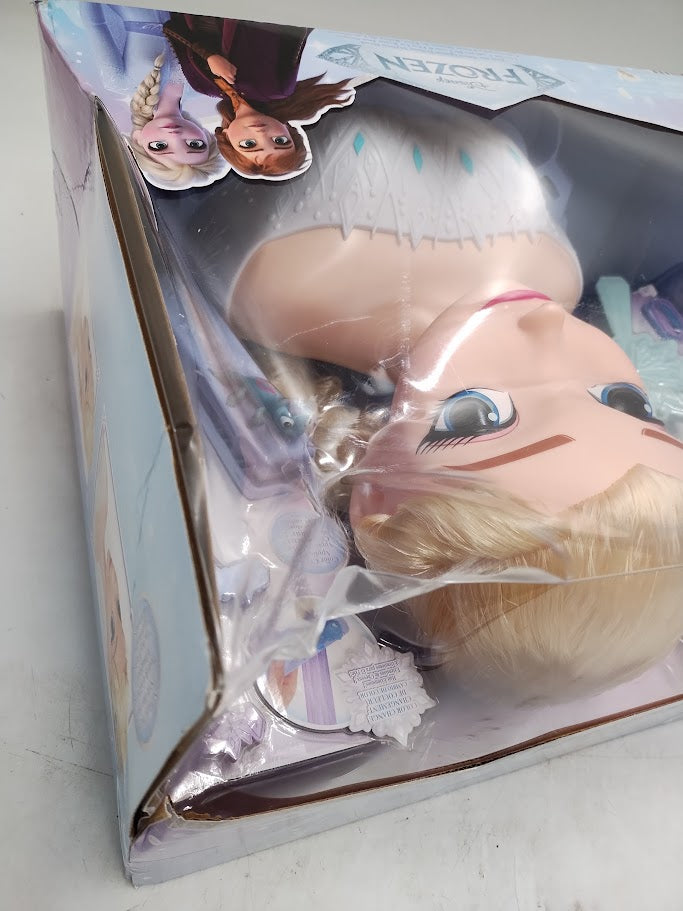 Disney Frozen 2 Deluxe Elsa the Snow Queen Styling Head 17pc SEE DETAILS
