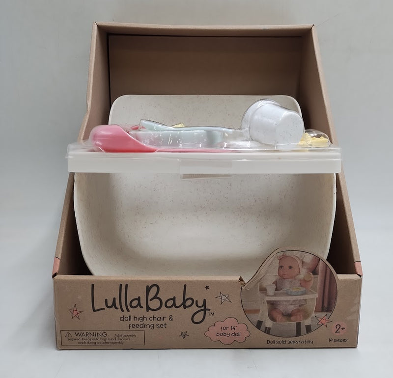 LullaBaby Doll High Chair and Accessories Set SEE DETAILS