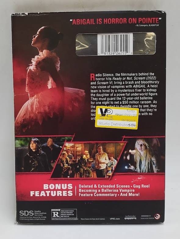 Abigail (DVD)(2024) SEE DETAILS