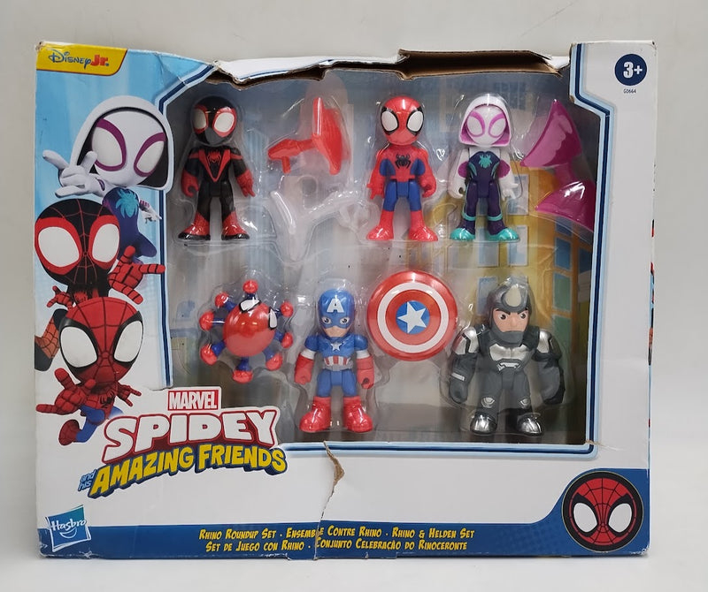 Marvel Spidey and His Amazing Friends Rhino Roundup Set SEE DETAILS