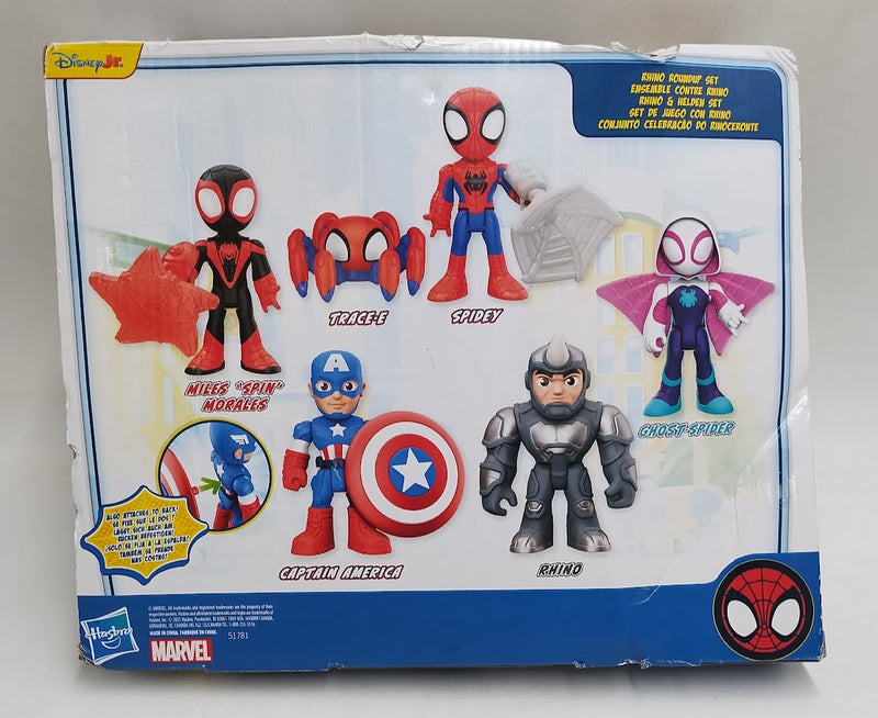 Marvel Spidey and His Amazing Friends Rhino Roundup Set SEE DETAILS