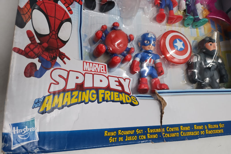 Marvel Spidey and His Amazing Friends Rhino Roundup Set SEE DETAILS