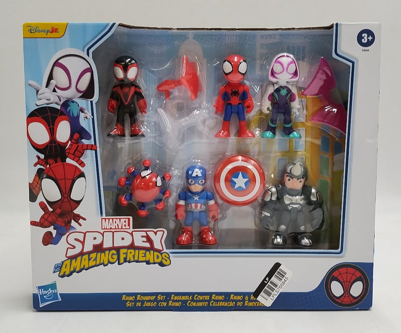 Marvel Spidey and His Amazing Friends Rhino Roundup Set SEE DETAILS