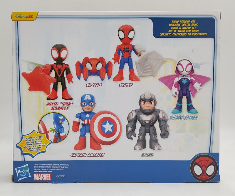 Marvel Spidey and His Amazing Friends Rhino Roundup Set SEE DETAILS