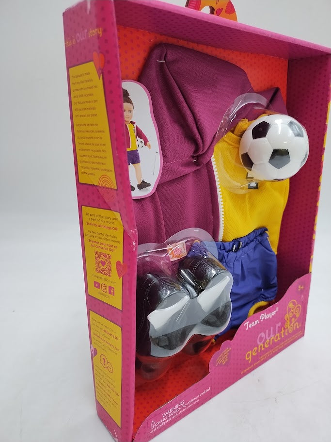 Our Generation Soccer Outfit for 18" Dolls - Team Player SEE DETAILS