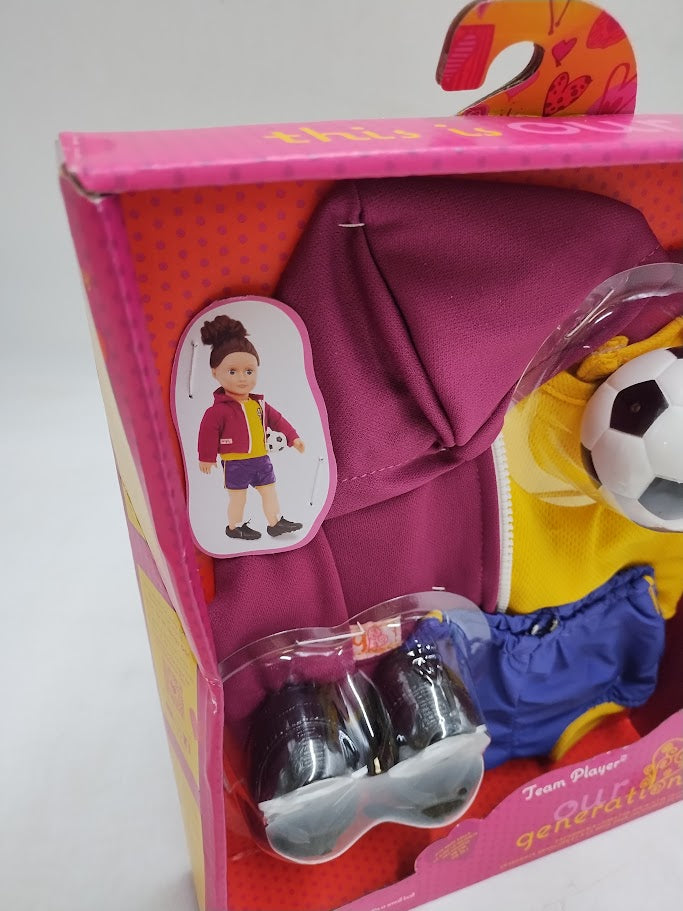 Our Generation Soccer Outfit for 18" Dolls - Team Player SEE DETAILS