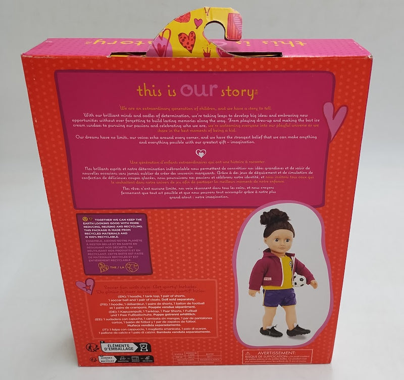 Our Generation Soccer Outfit for 18" Dolls - Team Player SEE DETAILS