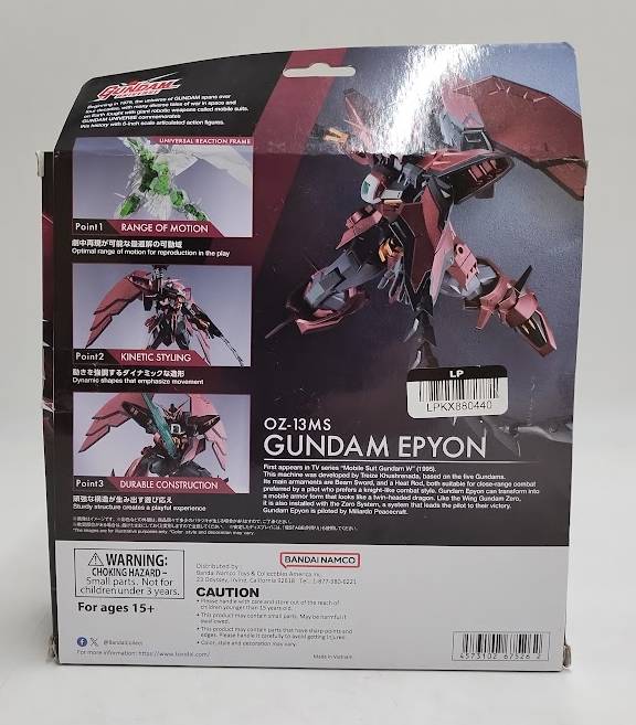Gundam Universe - OZ-13MS Gundam Epyon OPEN BOX SEE DETAILS