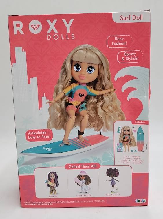 ROXY 7" Surfing Core Fashion Doll SEE DETAILS