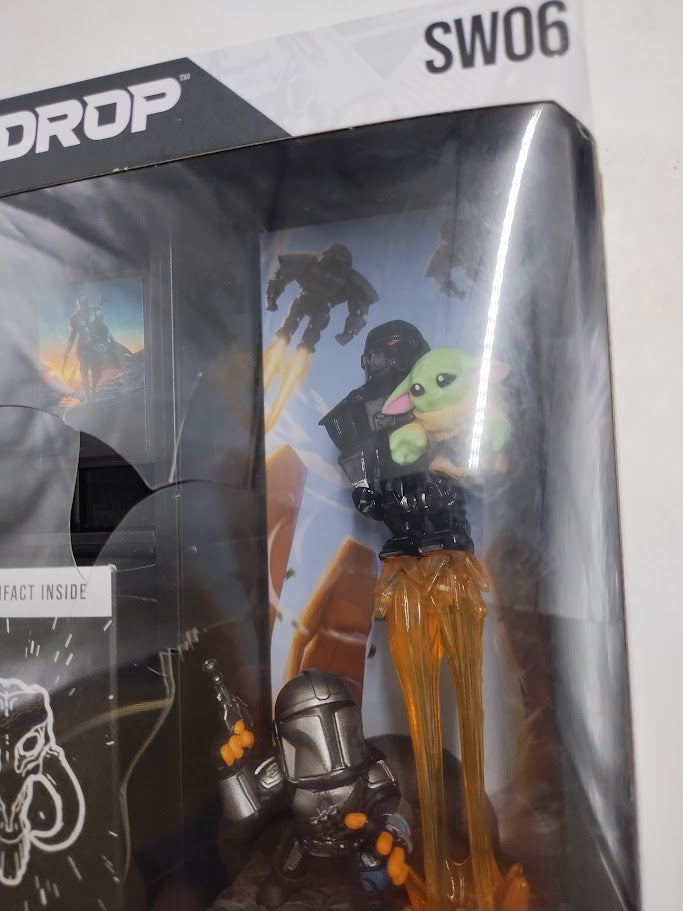 FANDROP Star Wars Grogu & Mando vs The Dark Troopers SEE DETAILS
