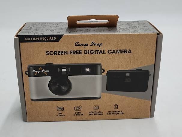 Camp Snap Screen-Free Digital Camera - Mercury Silver