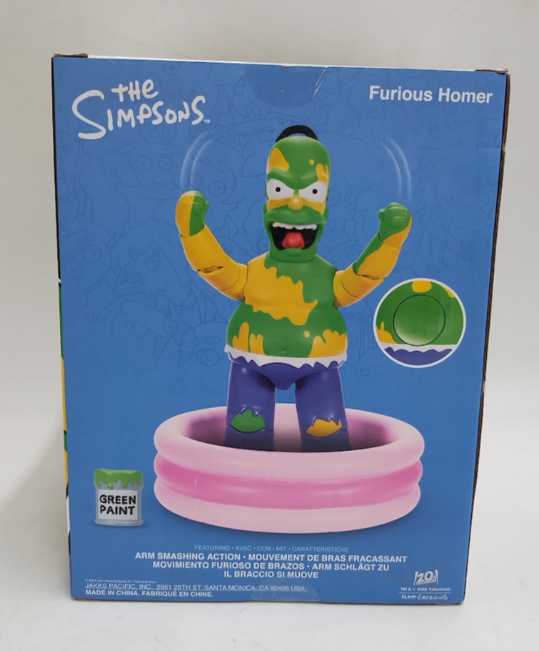 The Simpsons 5" Furious Homer Wave 1 Premium Action Figure SEE DETAILS