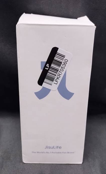 JISULIFE Foldable Portable Pocket Fan Gray **OPEN BOX**
