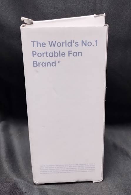 JISULIFE Foldable Portable Pocket Fan Gray **OPEN BOX**