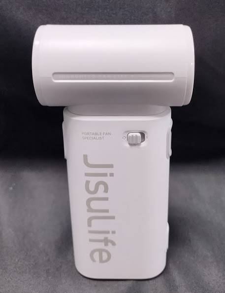 JISULIFE Foldable Portable Pocket Fan Gray **OPEN BOX**