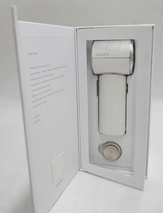 JISULIFE Handheld Portable Fan Pro1 Mini Starry White **PRE OWNED**
