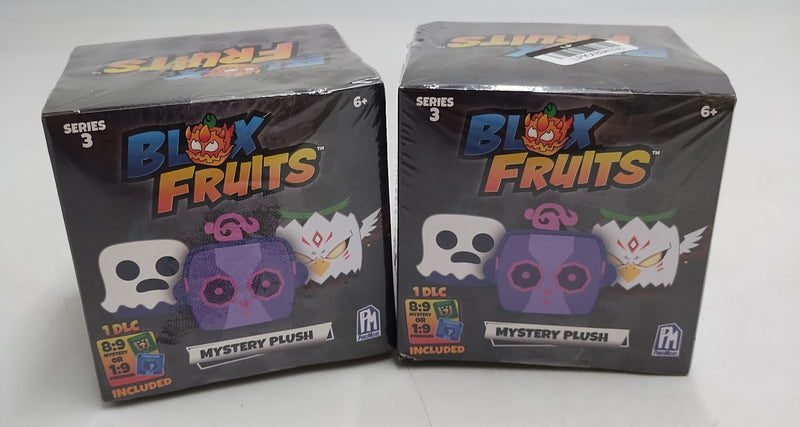 2 PACK!!! Blox Fruits 4" Mystery Plush