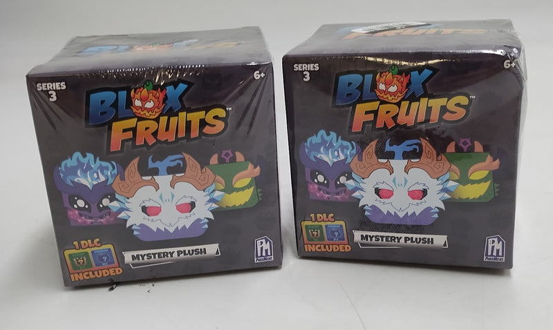 2 PACK!!! Blox Fruits 4" Mystery Plush