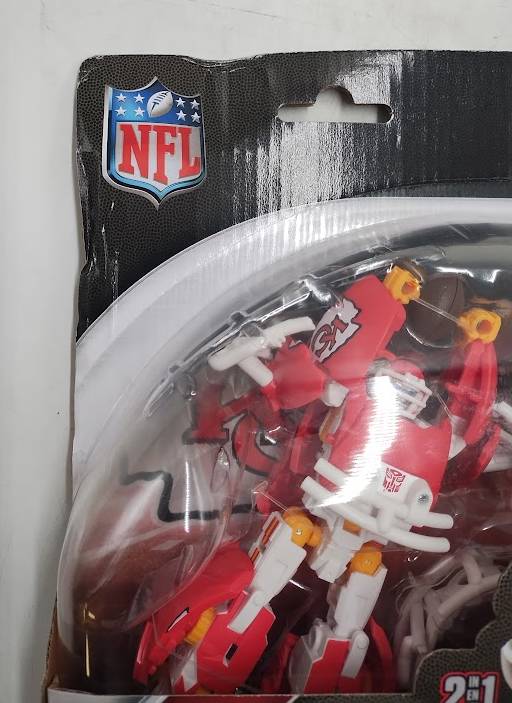 Transformers NFL Kansas City Chiefs KC-59 Action Figure SEE DETAILS