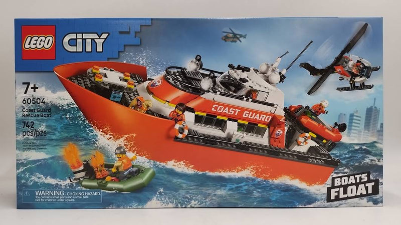LEGO City Coast Guard Rescue Boat & Helicopter 60504 SEE DETAILS
