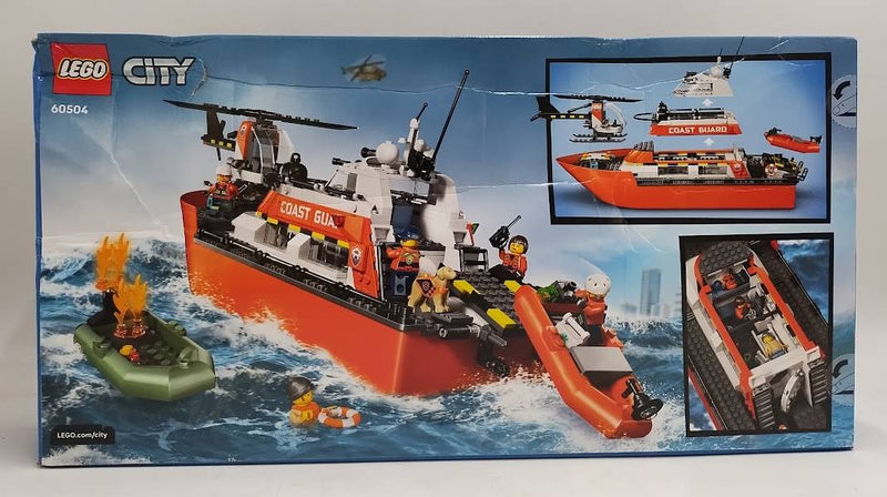 LEGO City Coast Guard Rescue Boat & Helicopter 60504 SEE DETAILS